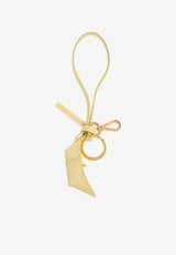 Jacquemus The Bateau Boat-Charm Keychain Yellow 243SL136 3173-210