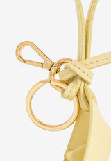 Jacquemus The Bateau Boat-Charm Keychain Yellow 243SL136 3173-210