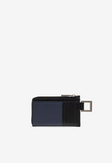 Jacquemus The Cuerda Zipped Leather Cardholder Black 245SL127 3061-990