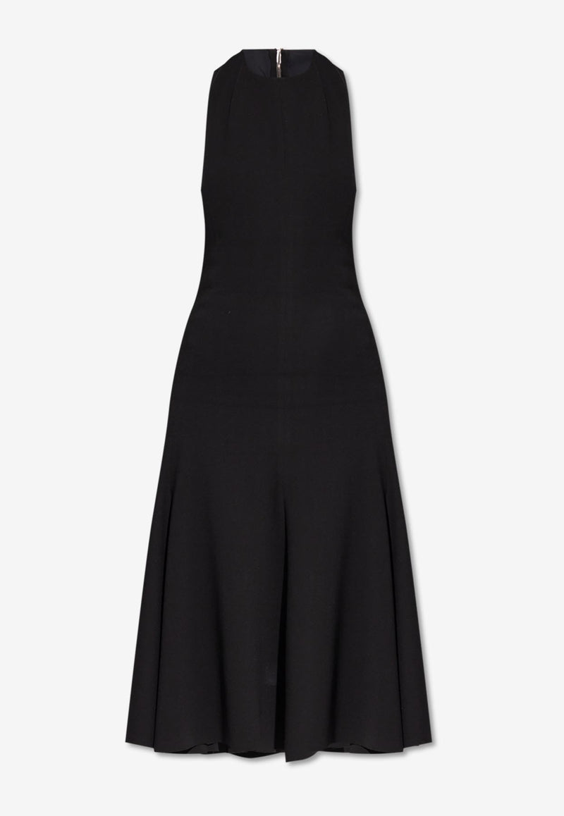 Jacquemus The Favola Flared Midi Dress Black 243DR183 1667-990