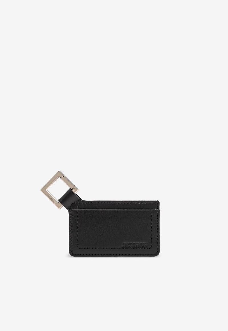 Jacquemus The Cuerda Leather Cardholder Black 245SL125 3061-990