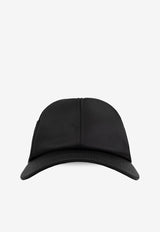 Jacquemus The Ovalie Logo Embroidered Cap Black 246AC667 3138-990