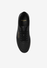 Saint Laurent SL/61 Leather Low-Top Sneakers Black 713600 AAB85-1613