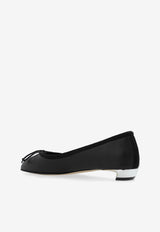 Alexander McQueen Armadillo Leather Ballet Flats Black 797579 WIG12-1399