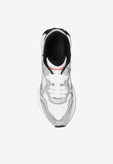 Alexander McQueen Leather Lace-Up Sneakers White 796139 WIF23-8389