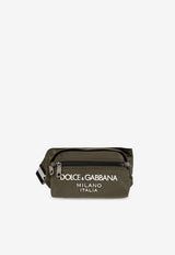 Dolce & Gabbana Small DG Milano Nylon Belt Bag Green BM2218 AG182-8N597