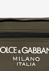 Dolce & Gabbana Small DG Milano Nylon Belt Bag Green BM2218 AG182-8N597