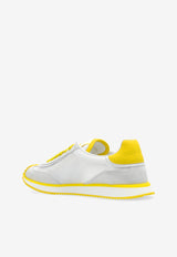 Dolce & Gabbana DG Cushion Low-Top Sneakers Yellow CK2288 A5355-8B907