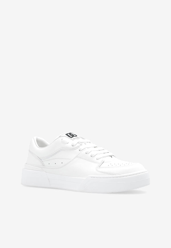 Dolce & Gabbana New Roma Leather Low-Top Sneakers White CS2036 A1065-80001