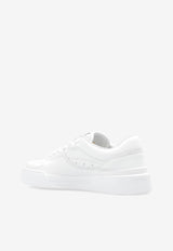 Dolce & Gabbana New Roma Leather Low-Top Sneakers White CS2036 A1065-80001