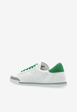 Dolce & Gabbana Saint Tropez Leather Sneakers White CS2255 AV111-80995