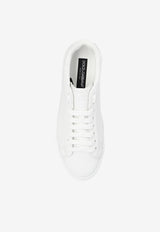 Dolce & Gabbana Portofino Vintage Leather Sneakers White CS2203 A1065-80002