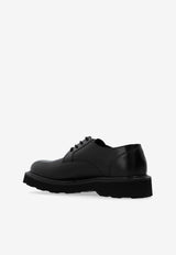 Kenzo Ukio Calf Leather Derby Shoes Black FE65DB110 L52-99