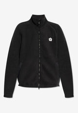 Kenzo Boke 2.0 Embroidered Zip-Up Jacket Black FE65SW211 4FC-99J