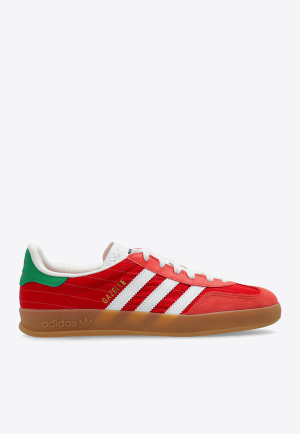 Adidas Originals Gazelle Indoor Low-Top Sneakers Red IF9641 F-BETSCA FTWWHT GUM3