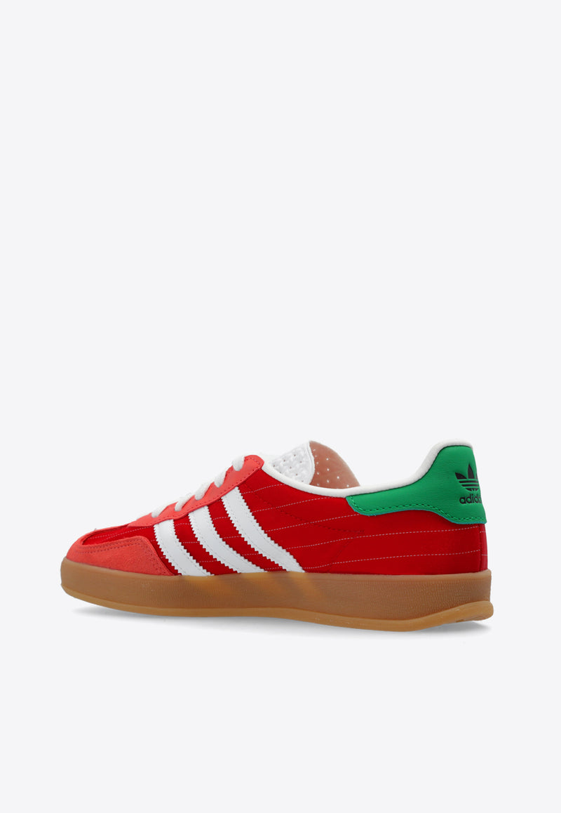 Adidas Originals Gazelle Indoor Low-Top Sneakers Red IF9641 F-BETSCA FTWWHT GUM3