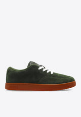 Kenzo Dome Suede Low-Top Sneakers Green FD65SN061 L56-51