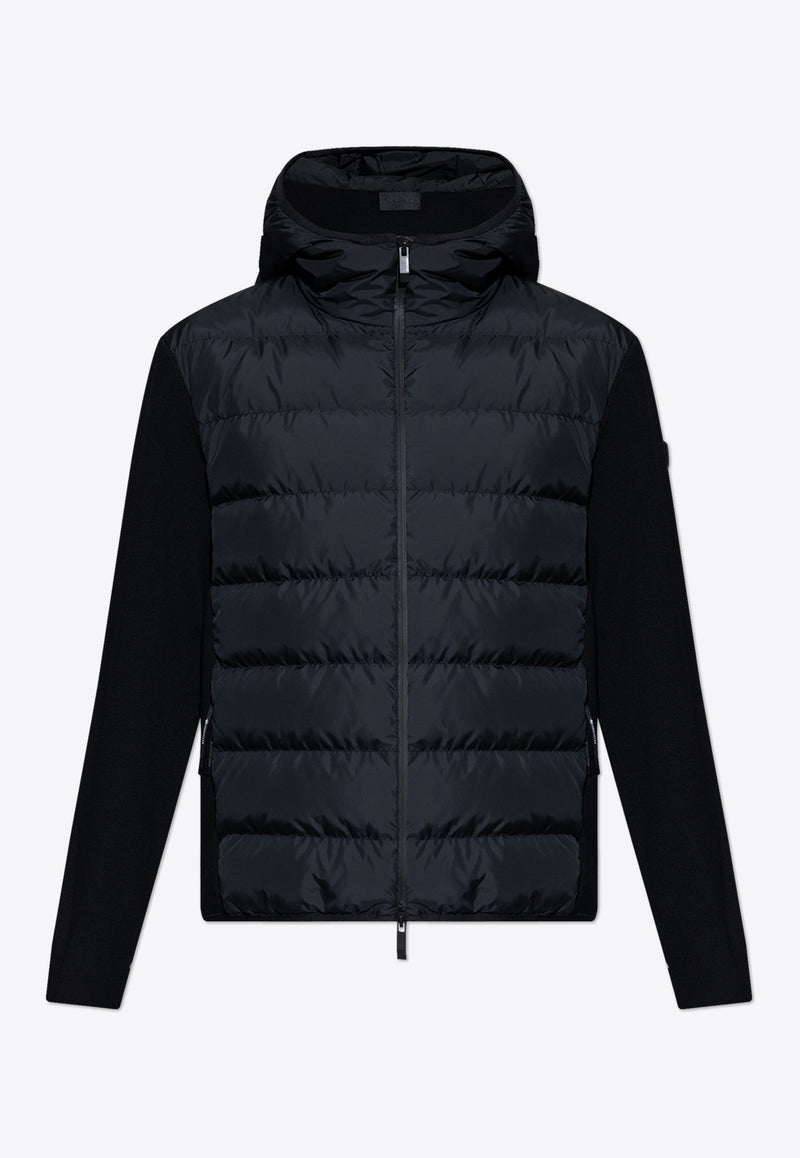 Moncler Padded Zip-Up Cardigan Black J20919B00010 M1122-999