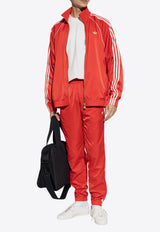 Adidas Originals Signature Stripes Zip-Up Track Jacket Red IY3406 0-BETSCA