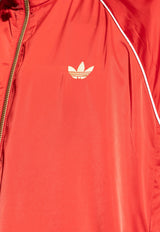 Adidas Originals Signature Stripes Zip-Up Track Jacket Red IY3406 0-BETSCA