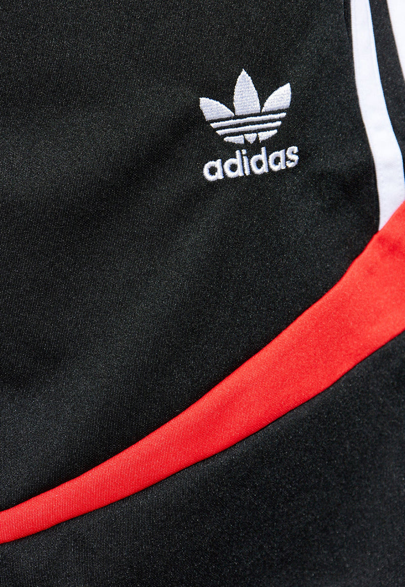 Adidas Originals Archive Logo Embroidered Track Shorts Black IX9642 0-BLACK BETSCA