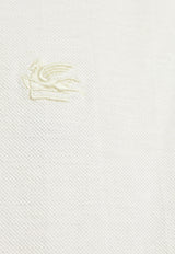 Etro Pegaso Embroidered Polo T-shirt White MRMD0005 AC259-W0001