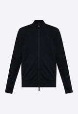 Moncler Stand-Up Collar Zip-Up Sweatshirt Black J20918G00008 89AHM-999