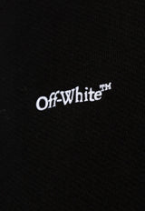 Off-White Pixel Diag Crewneck Sweatshirt Black OMBA054F24 FLE003-1001