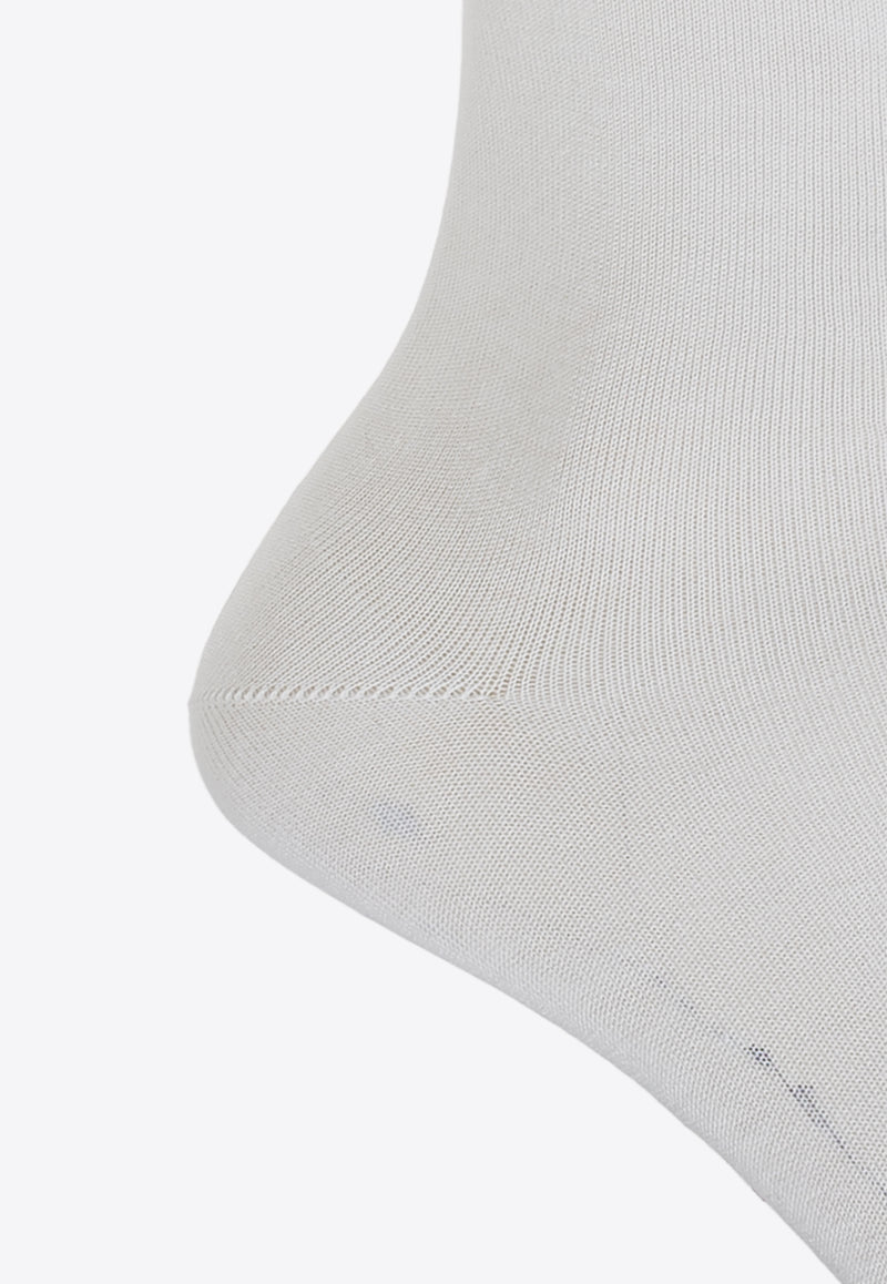 Off-White Logo Jacquard Long Socks White OMRA08FC99 KNI001-0110