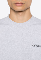 Off-White Windy Arrow T-shirt Gray OMAA027F24JER004_0510