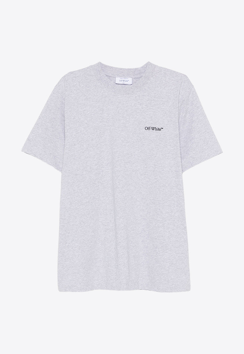 Off-White Windy Arrow T-shirt Gray OMAA027F24JER004_0510