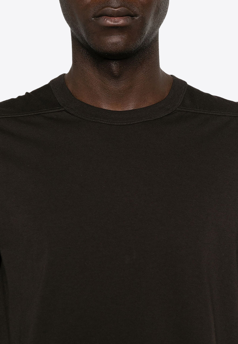 Rick Owens Basic Crewneck T-shirt Gray RU02D6264JA_78