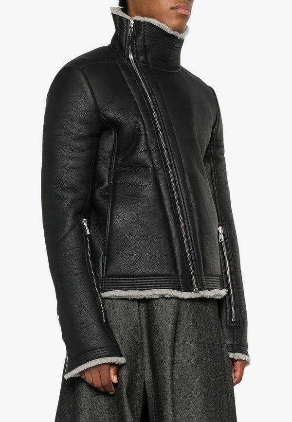 Rick Owens Porterville Bauhaus Jacket Black RU02D6768LSHM_908