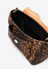 Jérôme Dreyfuss Small Lulu Leopard Print Crossbody Bag Brown 44LULUSCR_Léo Chamois