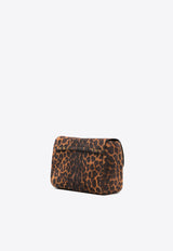 Jérôme Dreyfuss Small Lulu Leopard Print Crossbody Bag Brown 44LULUSCR_Léo Chamois