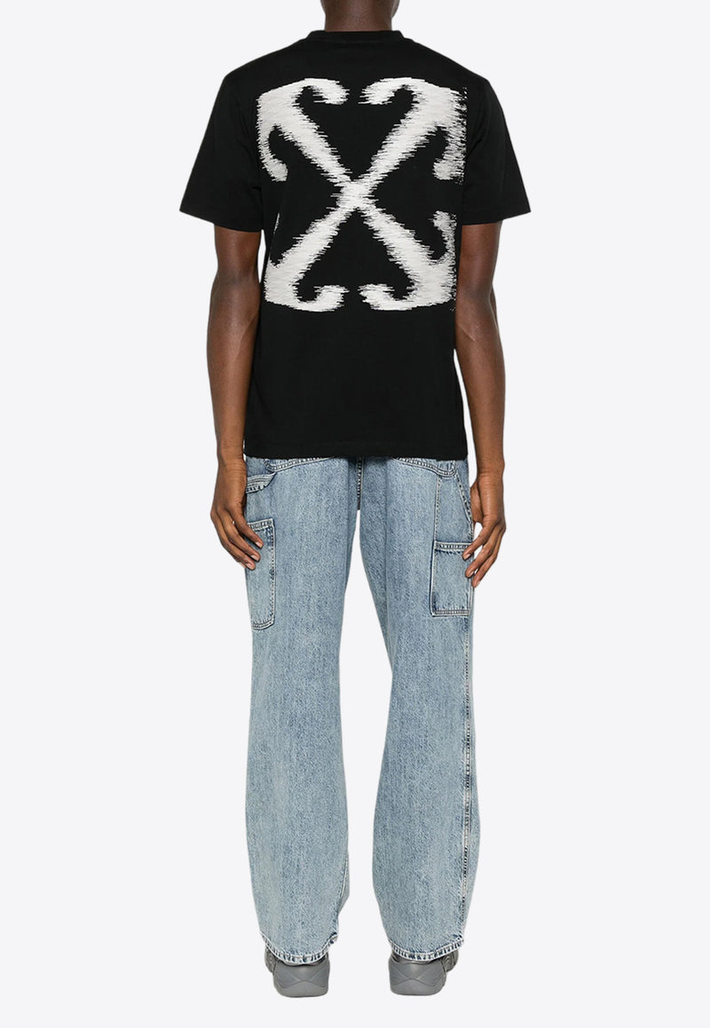 Off-White Windy Arrow T-shirt Black OMAA027F24JER004_1001