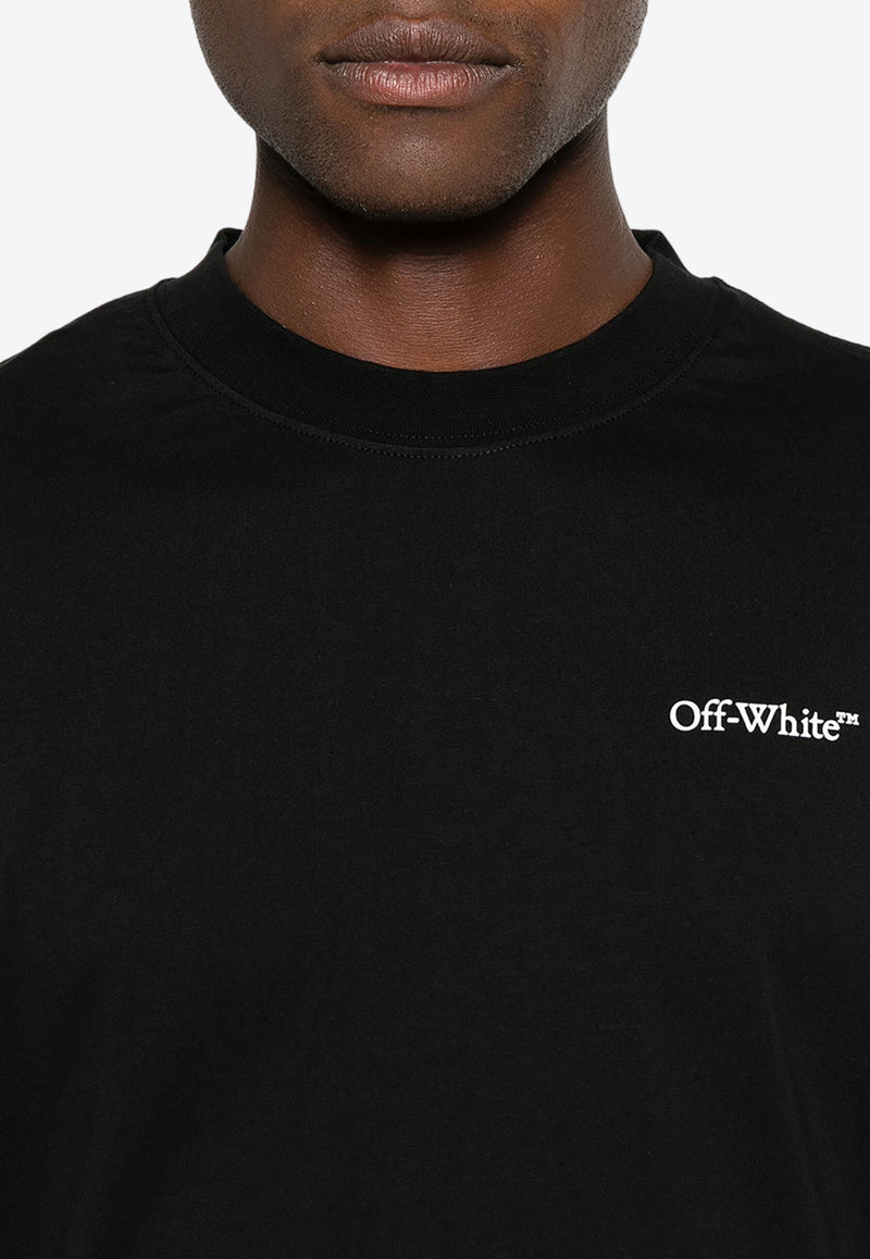 Off-White Windy Arrow T-shirt Black OMAA027F24JER004_1001