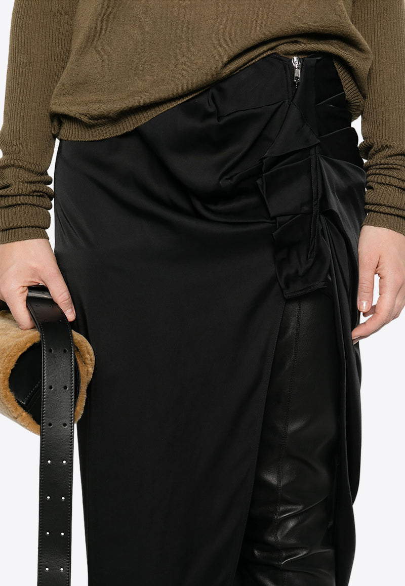 Rick Owens Edfu Asymmetrical Skirt Black RP02D3336SCH_09