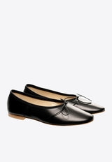 Anniel Dream Leather Ballet Flats Black  1987SAN_BLACK