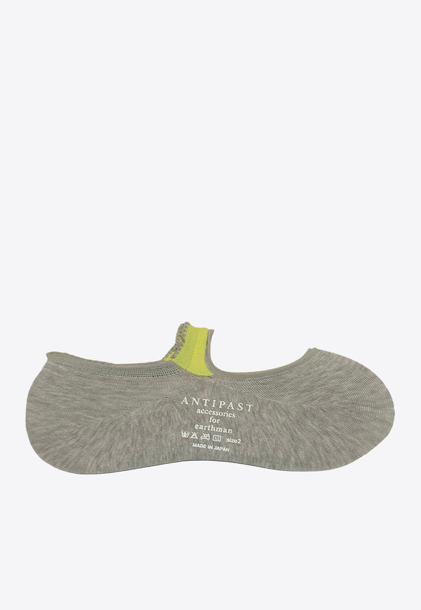 ANTIPAST Low-Cut Ballerina Socks Gray AM483S_FLUO GREY