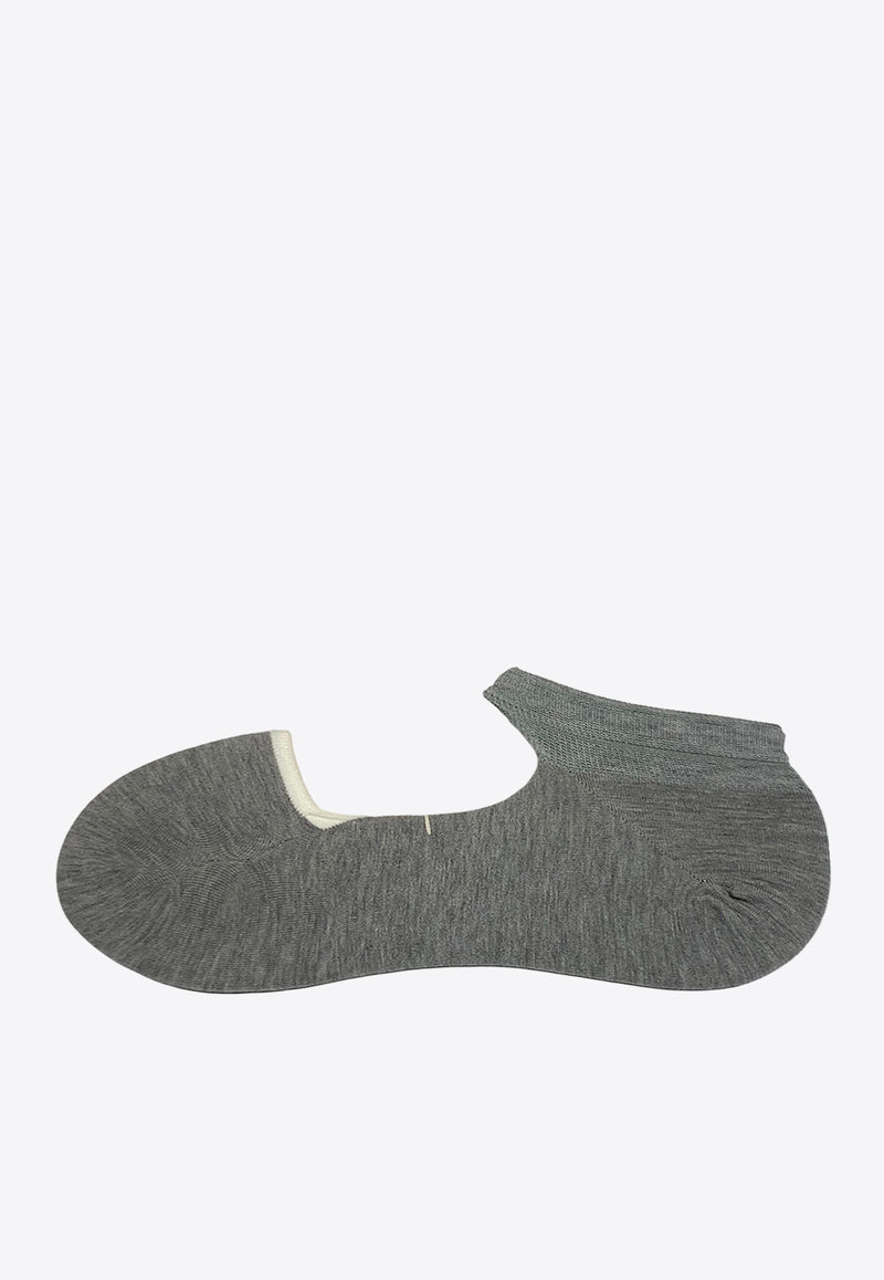 ANTIPAST Low-Cut Ballerina Socks Gray AM483S_MIX GREY