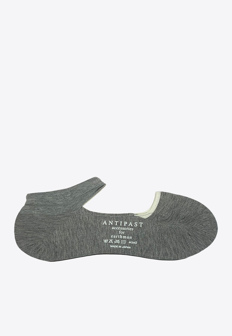 ANTIPAST Low-Cut Ballerina Socks Gray AM483S_MIX GREY