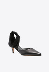 Isabel Marant Perney 50 Calf Leather Pumps Black ES0010FAA4A01S_01BK