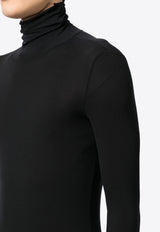 Sapio High-Neck Long-Sleeved T-shirt Black N11JERSEY_BK