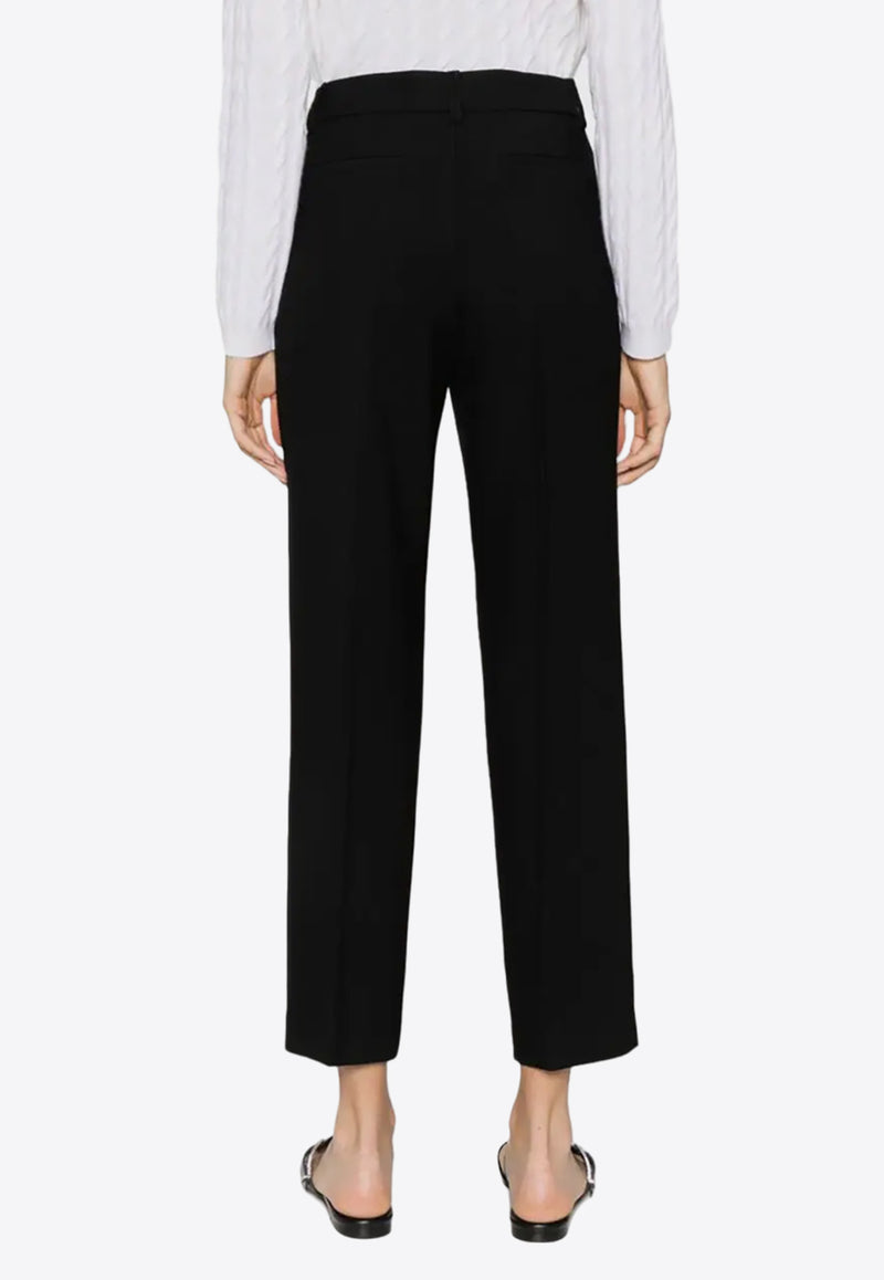 P.A.R.O.S.H Randy Tapered-Leg Tailored Pants Black D232267RANDY_013