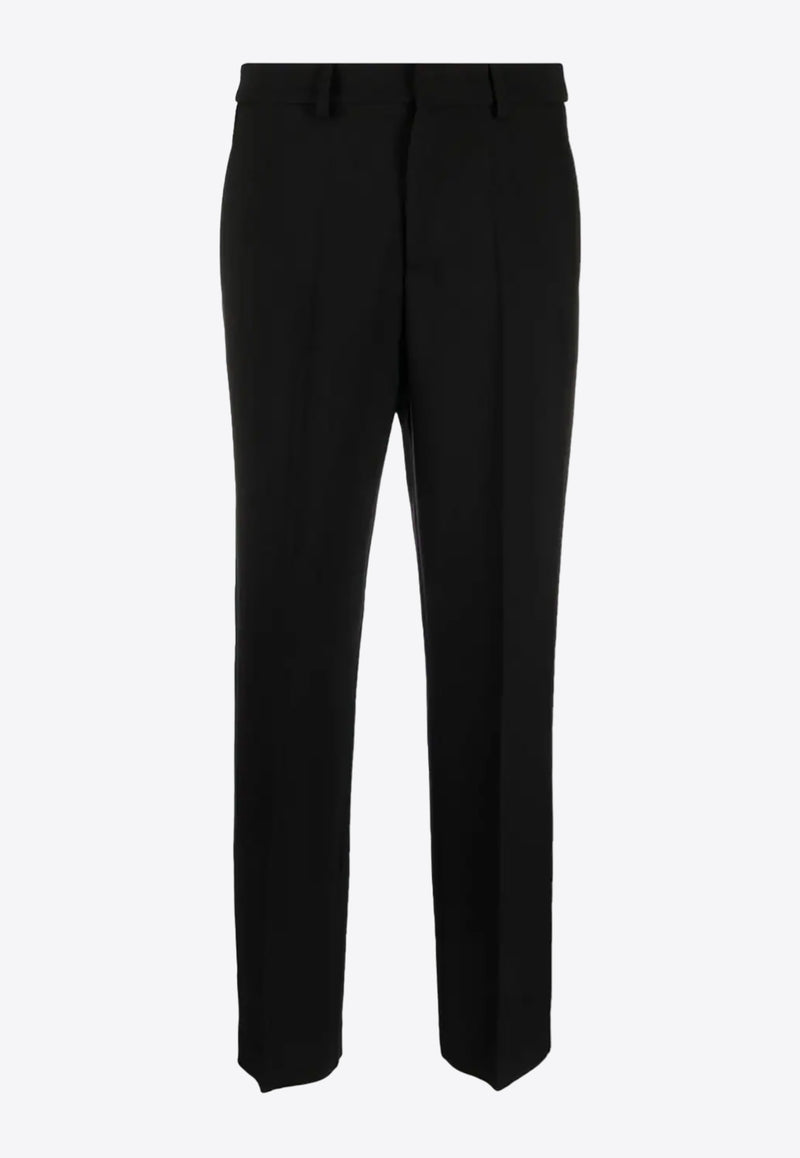 P.A.R.O.S.H Randy Tapered-Leg Tailored Pants Black D232267RANDY_013