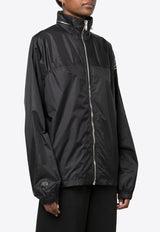 Rick Owens X Champion Concealed Hood Windbreaker Jacket Black CW02C9220CHNY_09