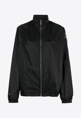 Rick Owens X Champion Concealed Hood Windbreaker Jacket Black CW02C9220CHNY_09