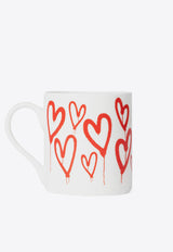 Paul Smith Graffiti Heart Mug White M1AMUGSMPRINT_01