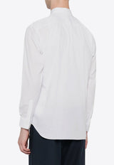 Comme Des Garçons X Lacoste Printed Long-Sleeved Shirt White FLB013W23_1